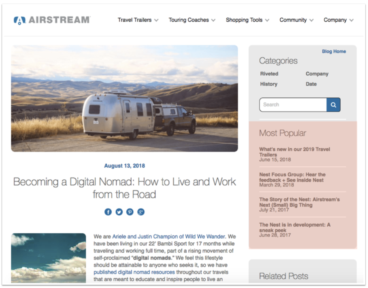 Top Performing Blog Content