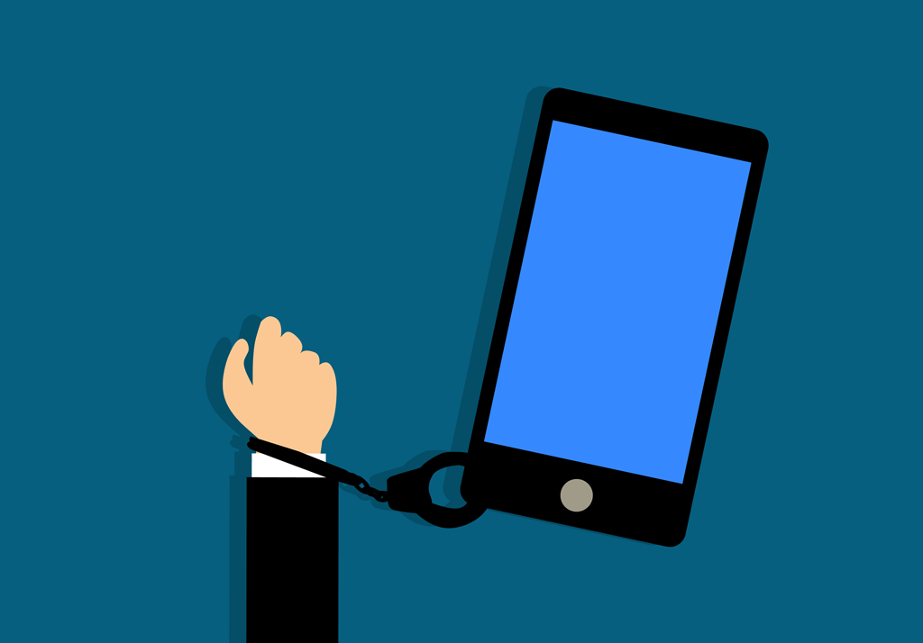 addiction-smartphone-addict-addicted-arm-blue