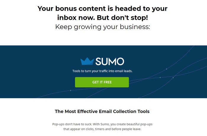 sumo bonus content