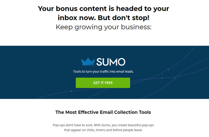 sumo bonus content