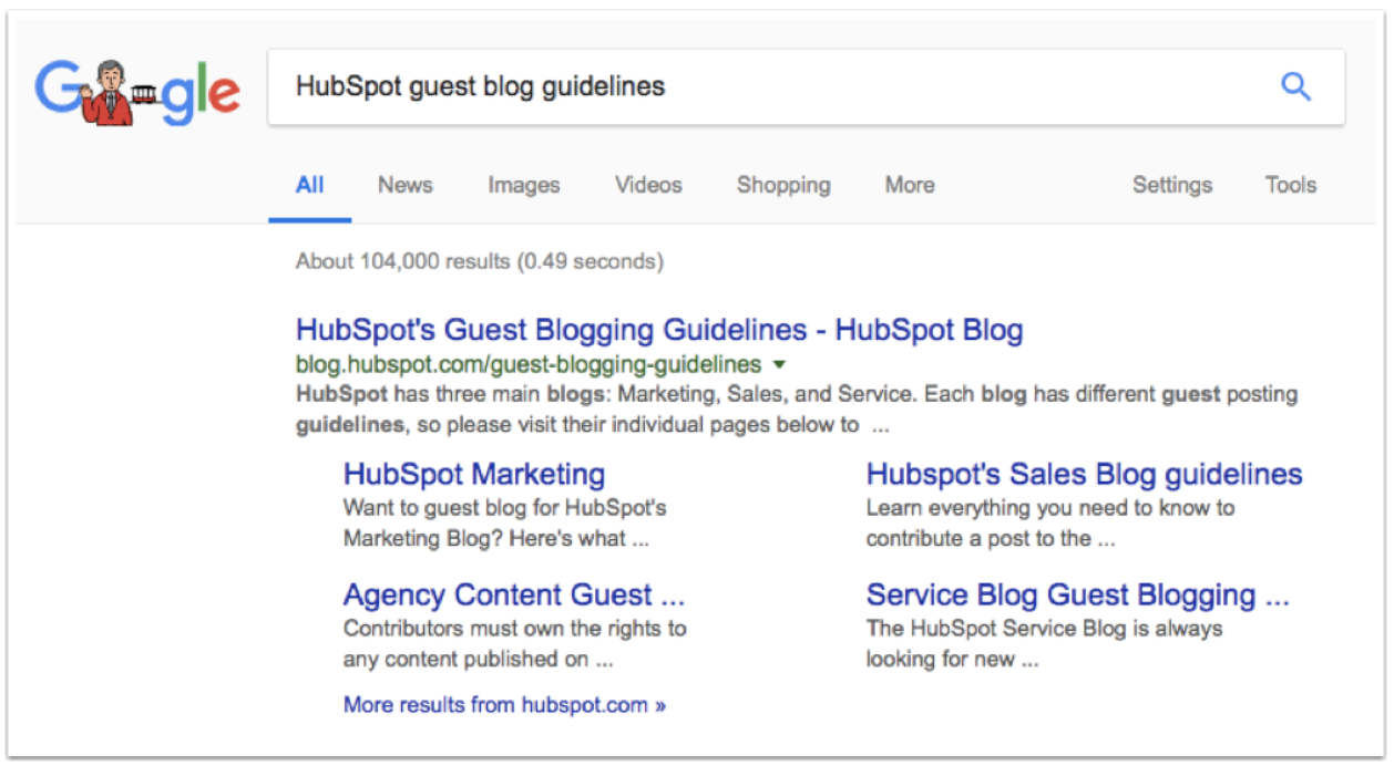 Use Google Search To Find Guest Blog Guidelines