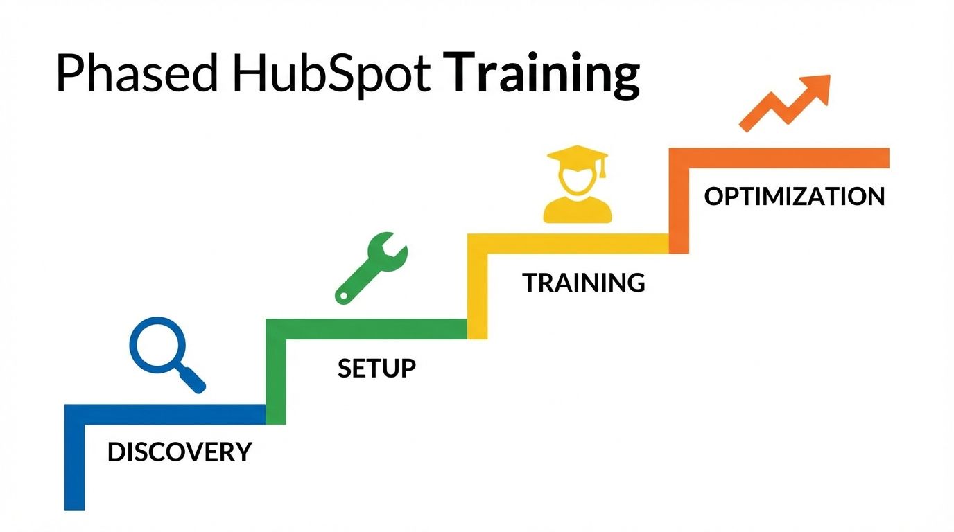 Hub Training System HubSpot Sales Hub Training Timeline for Manufacturing: A Phased Guide