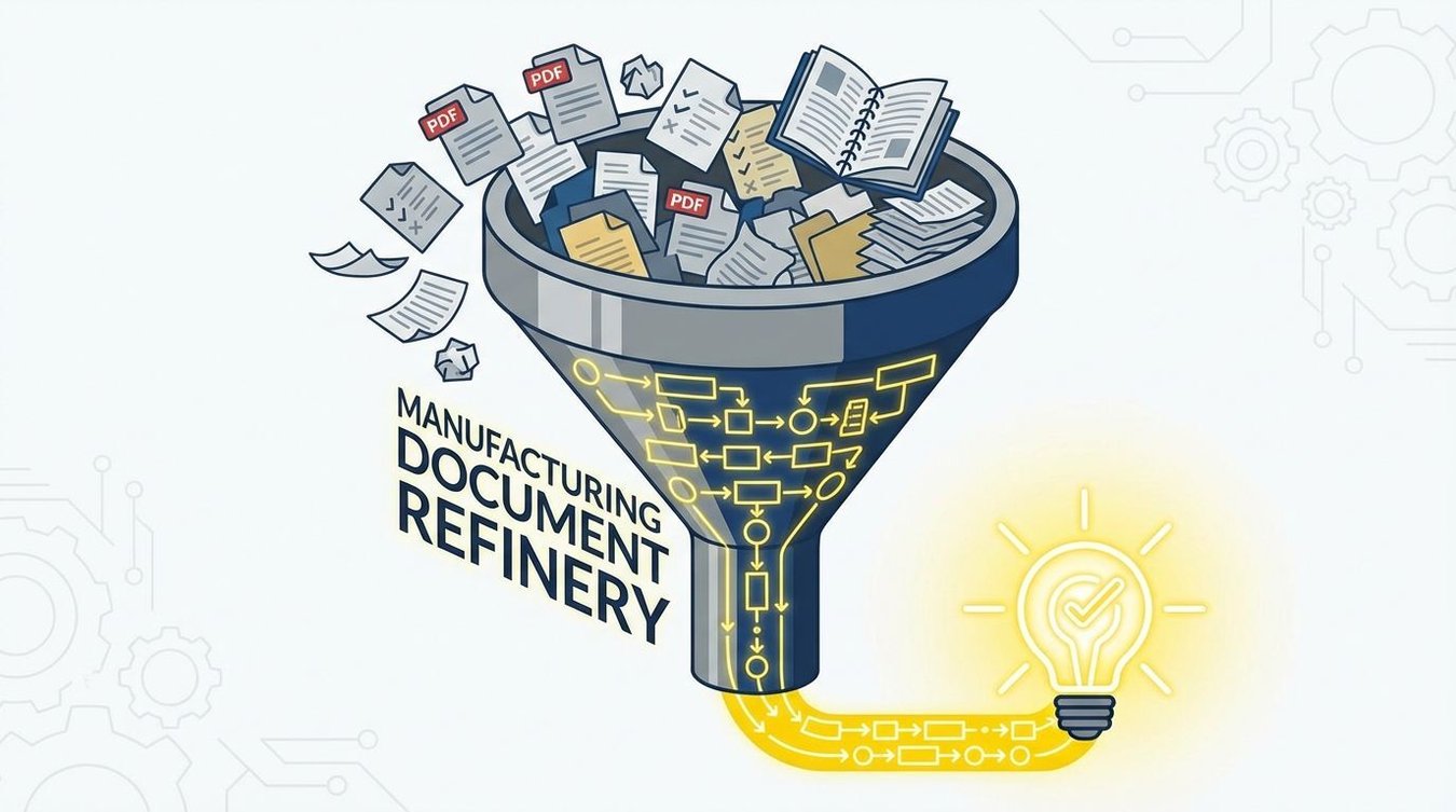 How an Agentic RAG System Streamlines Document Processing in Manufacturing