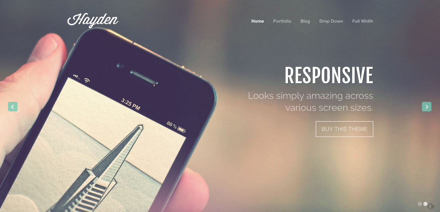 Wordpress theme