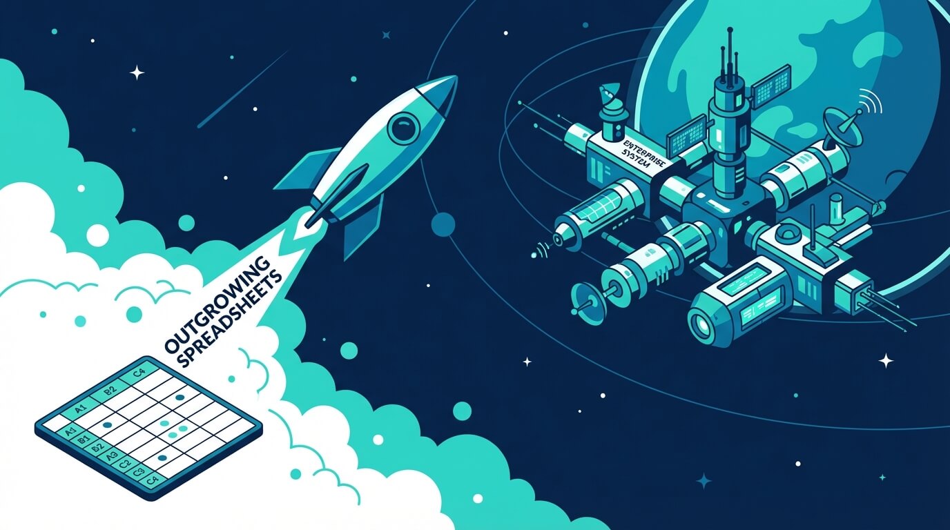 Outgrowing spreadsheets