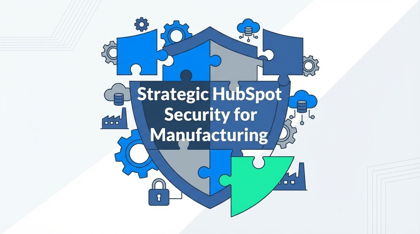 Strategic HubSpot Security for Manufacturing